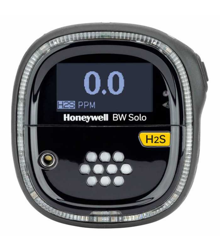 BW Technologies BW Solo [BWS1-HL-B] Single-Gas Detector, Hydrogen Sulfide (H2S) Wireless - Black