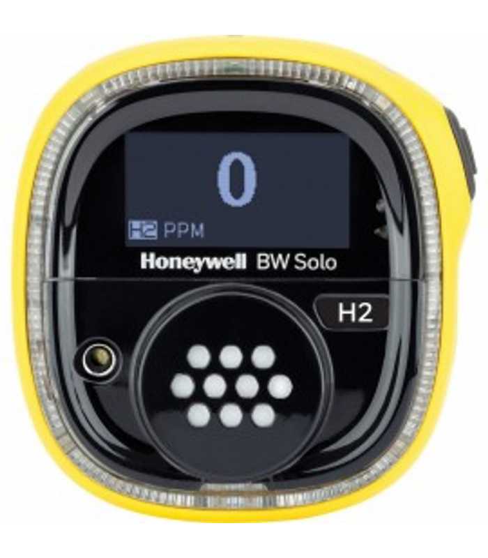 BW Technologies BW Solo [BWS1-R-Y] Single-Gas Detector, Hydrogen (H2) Wireless - Yellow