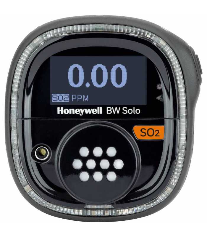BW Technologies BW Solo [BWS1-S-B] Single-Gas Detector, Sulfur Dioxide (SO2) Wireless - Black