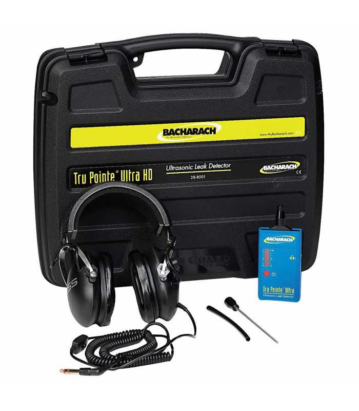 Bacharach Tru Pointe Ultra [0028-8001] Leak Detector Kit w/ Stereo Headphones