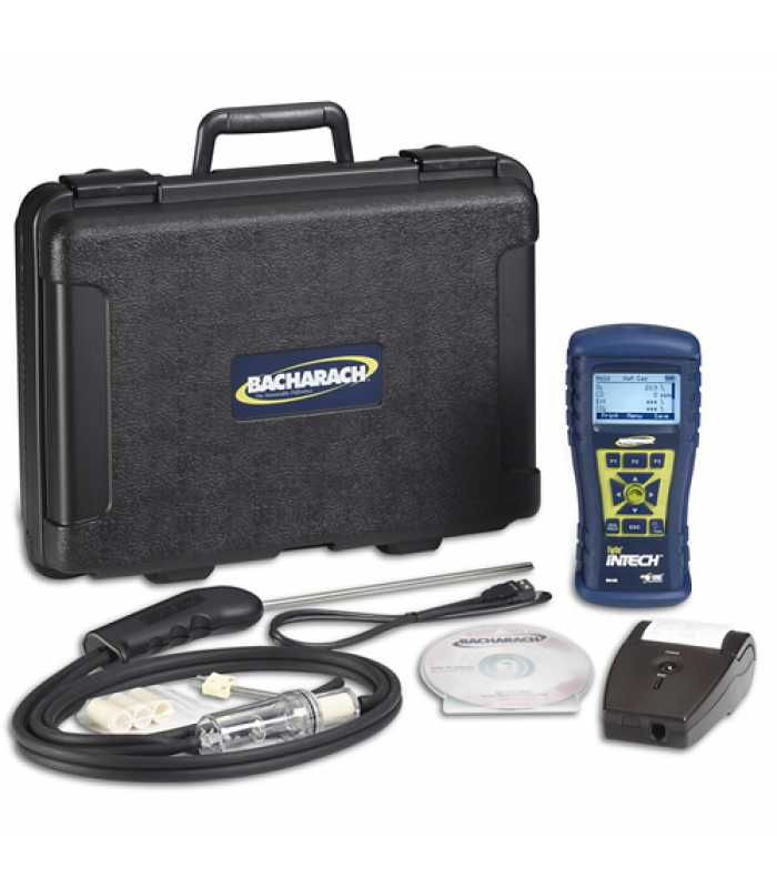 Bacharach Fyrite InTech [0024-8512] Combustion Analyzer Kit with reporting