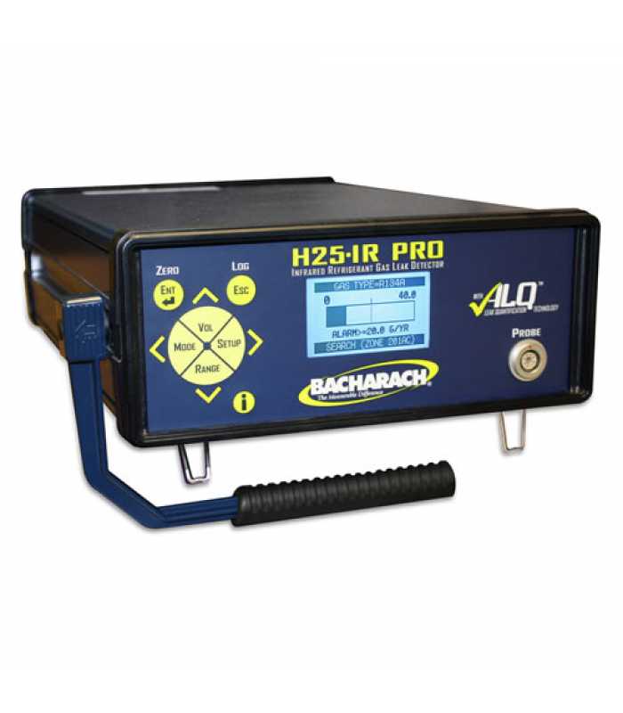 Bacharach H25-IR PRO [3016-1321] Industrial Refrigerant Leak Detector 12 foot probe; CFC/HCFC type sensor