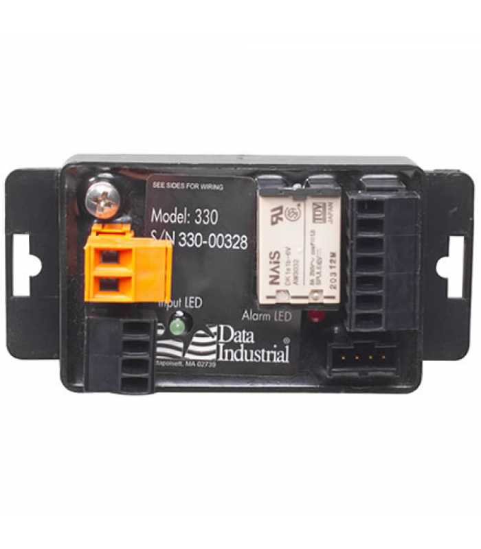 Badger Meter Model 330 [330-04] Programmable Relay Control Transmitter w/DIN Rail Mounting Clips