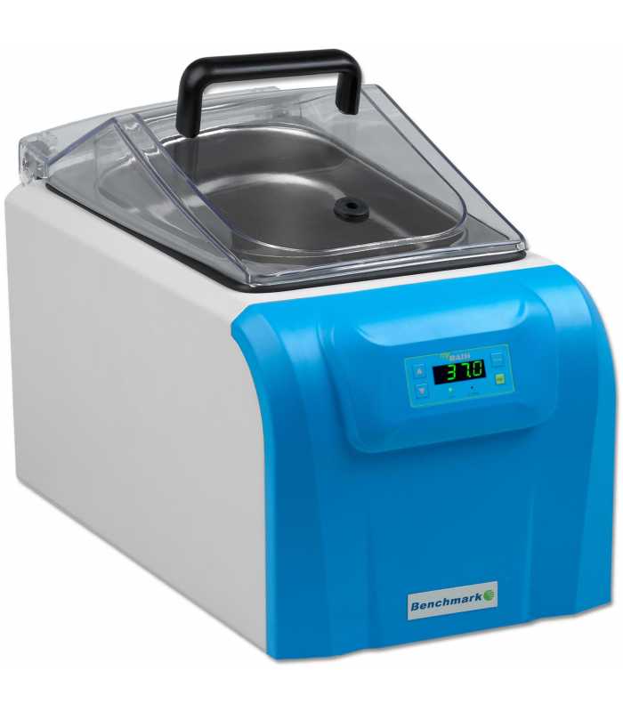 Benchmark Scientific B20004E [B2000-4-E] MyBath 4L Digital Water Bath Supplied with 3 Racks, 230V