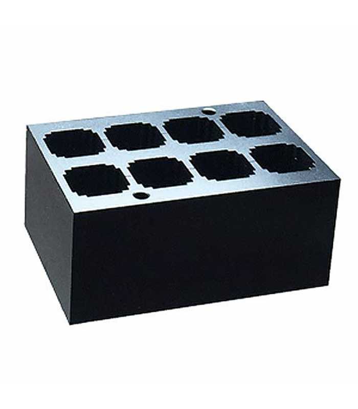 Benchmark Scientific BSH100CV [BSH100-CV] Block (12.5 x 12.5 x 32mm) for 8 Cuvettes