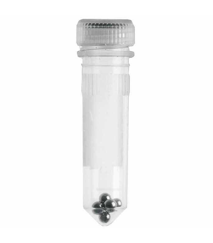 Benchmark Scientific D103328 [D1033-28] Prefilled 2.0mL Tubes with Stainless Steel Beads, 2.8mm Acid Washed, Pack of 50