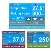 Benchmark Scientific H2012E [H2012-E] Incu-Shaker Refrigerated Shaking Incubator with Flat Mat Platform/Non-Slip Rubber Mat, 10 LR, 230V - EU Plug