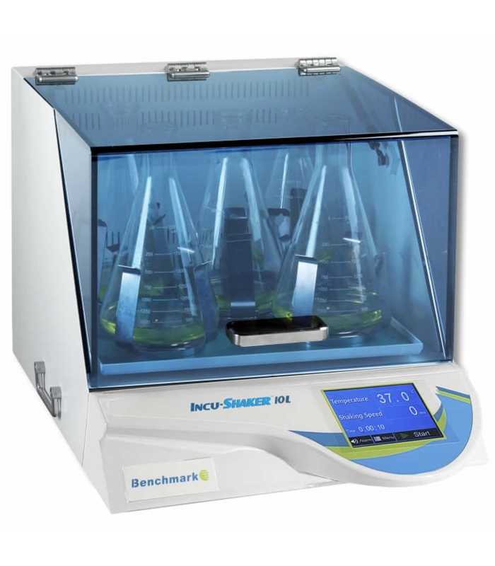 Benchmark Scientific Incu-Shaker [H2012-E] Refrigerated Shaking Incubator with Flat Mat Platform/Non-Slip Rubber Mat, 10 LR, 230V