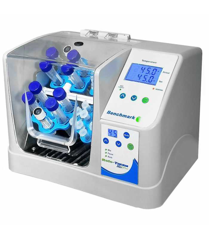 Benchmark Scientific H2024E [H2024-E] Roto-Therm Plus Incubated Tube Rotator with Tube Holders, Variable Speed, 230VAC Line Input