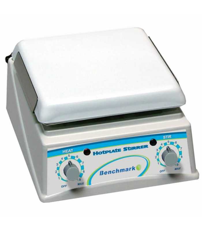 Benchmark Scientific H4000HS [H4000-HS-E] Hotplate & Magnetic Stirrer Chem Resistant Surface, 7.5"x7.5", 230V