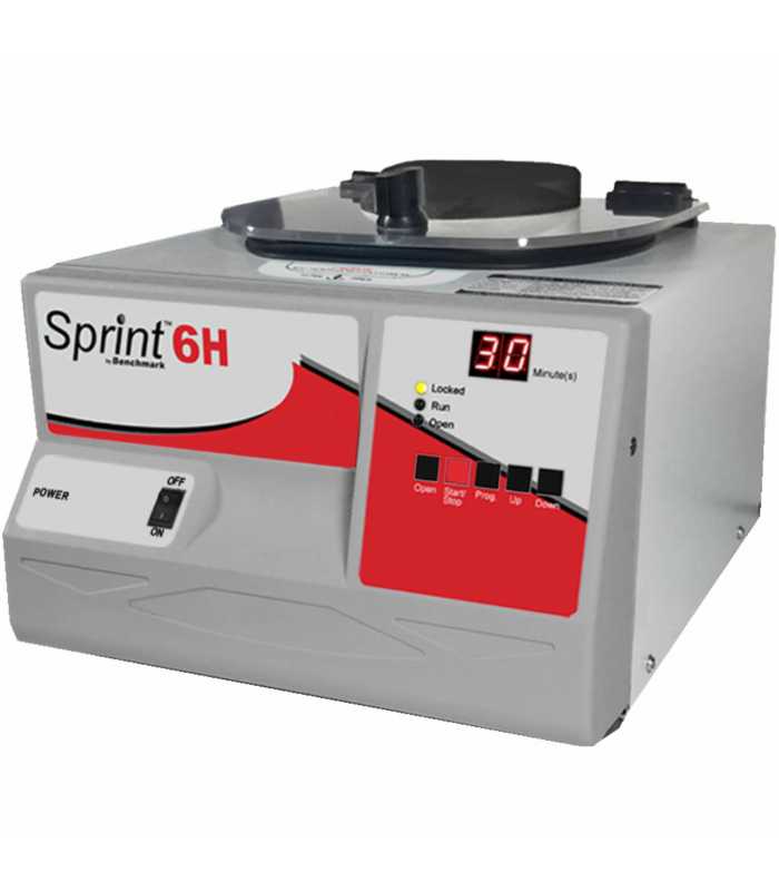 Benchmark Scientific Sprint 6H [C5000-6H-E] Clinical Centrifuge w/ 6 x 10ml Swing Out Rotor, 230V