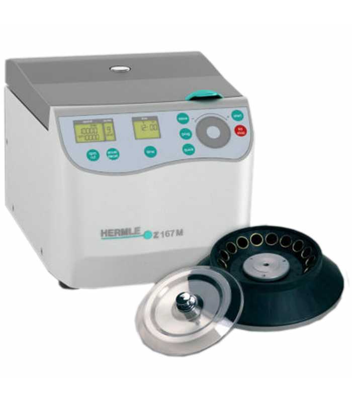 Benchmark Scientific Z167ME [Z167-M-E] Hermle High-Speed Microcentrifuge with EZ-Scroll Touch Pad and Rotor, 230V
