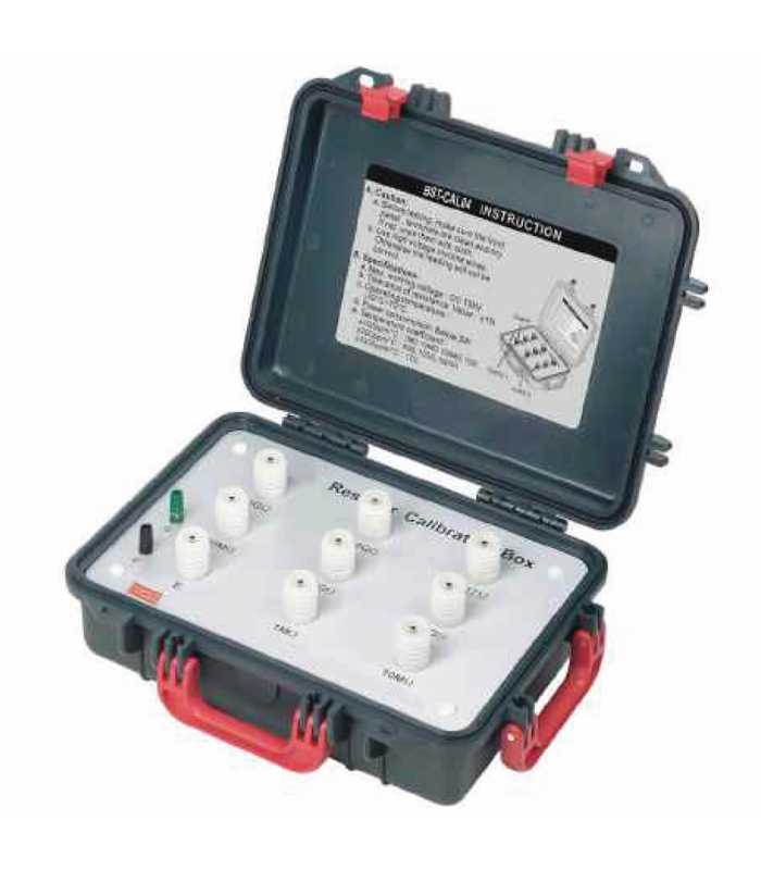 Besantek BSTCAL04 [BST-CAL04] Resistor Calibration Box, 8 ranges from 1M to 1T Ohm