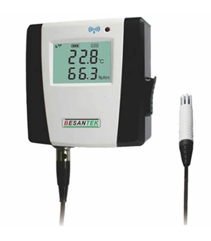 Besantek BSTDL115 [BST-DL115] Wireless Temperature and Humidity Data Logger with External Probe
