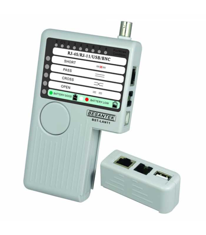 Besantek BST-LAN11 [BST-LAN11] Handheld 4-In-1 Cable Tester