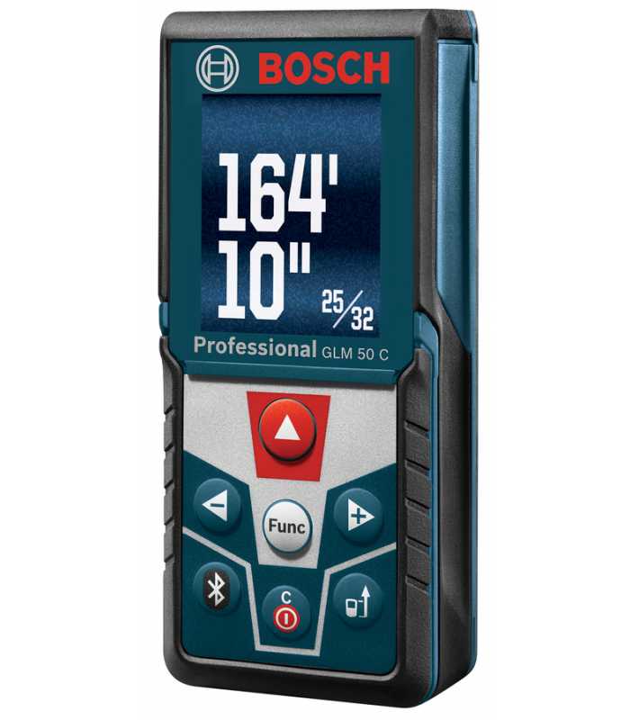 Bosch GLM 50C [0601072C10] 160' (50m) Laser Distance Meter with Inclinometer and Bluetooth