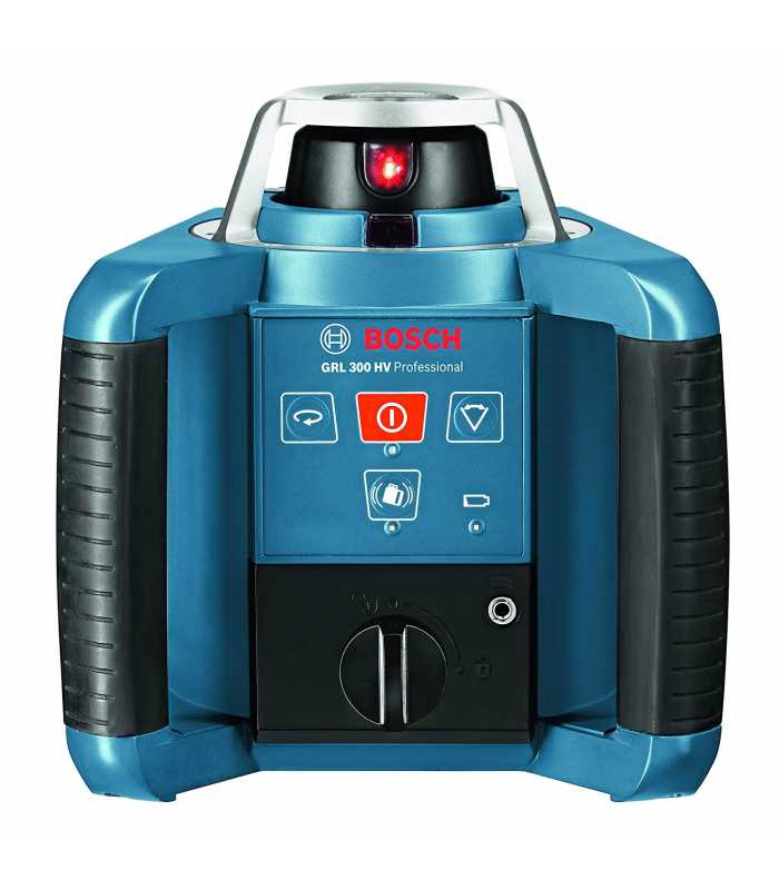 Bosch GRL300HVCK [GRL 300 HVCK] Self-Leveling Rotary Laser with Laser Receiver, Tripod and Grade Rod