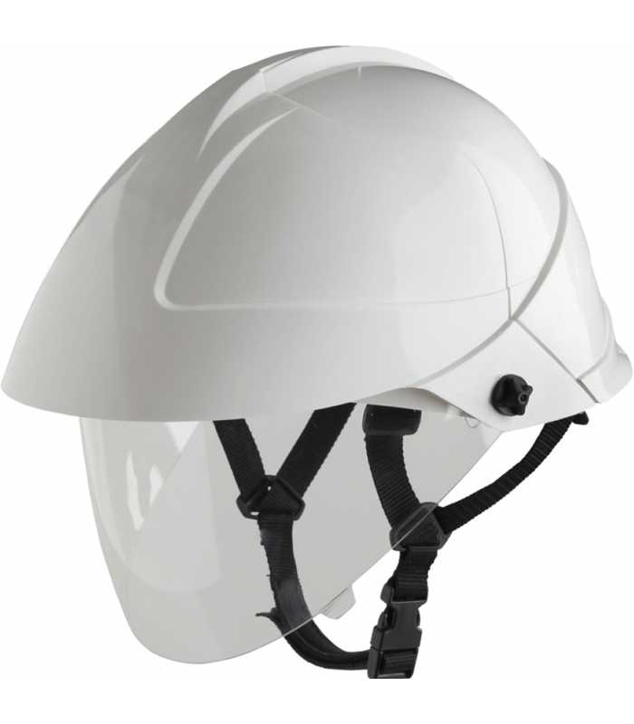 CATU MO-185 [MO-185-BL] Insulated Safety Helmet White w/ Face Shield, 52 - 64 cm