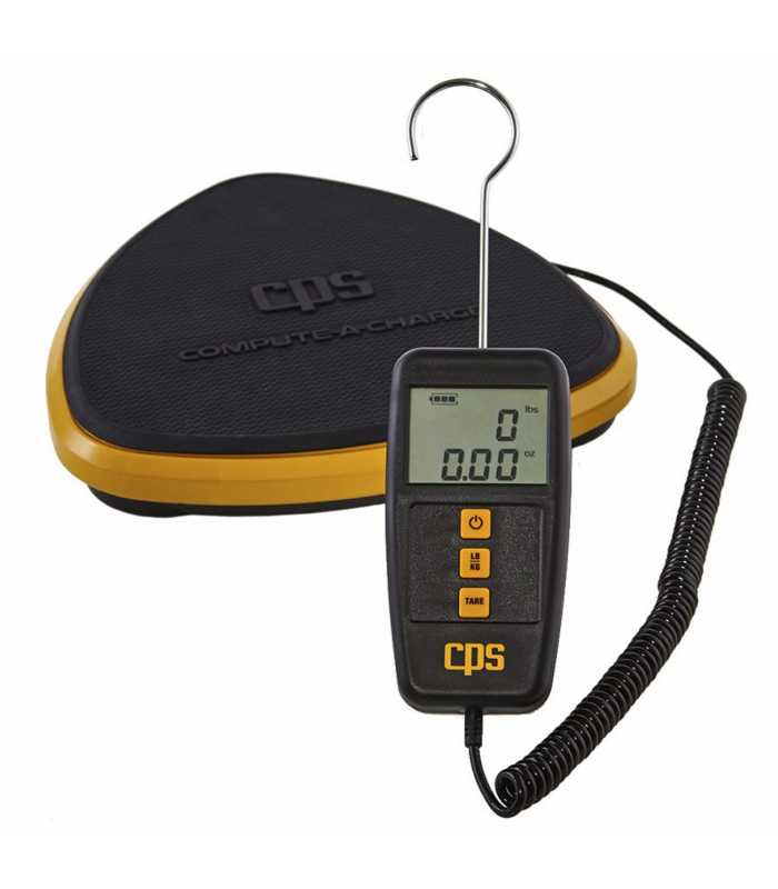 CPS CCD110 [CCD110] Compute-a-Charge Refrigerant Recovery Scale, 110 lb ( 50 Kg) Capacity
