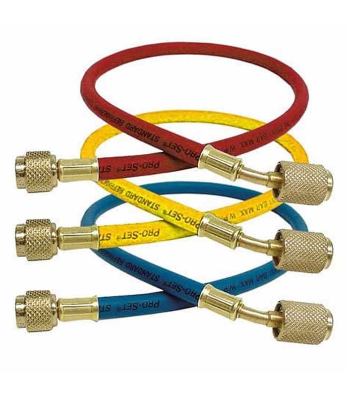 CPS HP6A [HP6A] Premium Hoses with MicroSeal Anti-Blowback Valve, 1/4in, 3-Pack