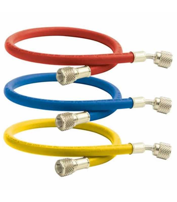 CPS Pro-Set [HP3] Premium All-Refrigerant Hoses, 1/4, 3ft.(90 cm), 3-Pack