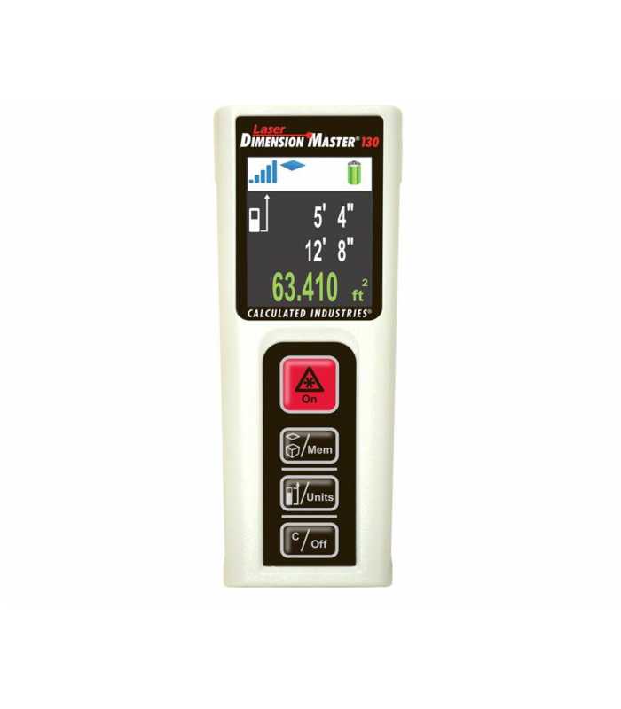 Calculated Industries Laser Dimension Master 130 [3356] Laser Distance Measure - 40 m