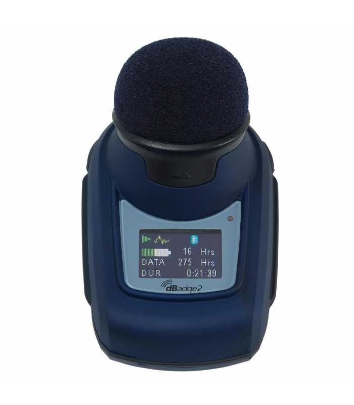 Casella dBadge2ISPlus [dBadge2ISPlus] Intrinsically Safe Noise Dosimeter With Audio Recording