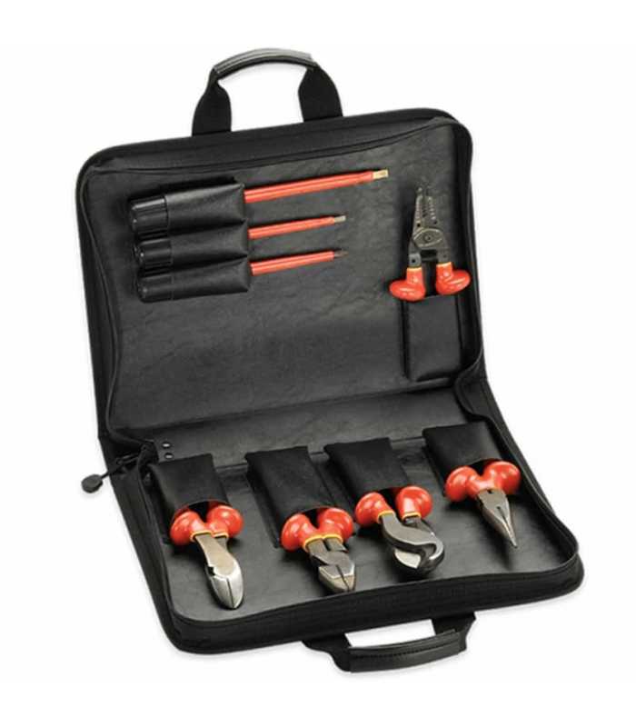 Cementex TR8BEK [TR-8BEK] 8-Piece Basic Electrician's Tool Kit with Roll Case