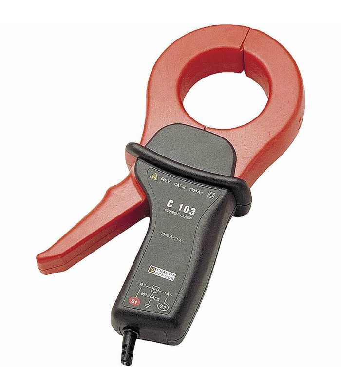 Chauvin Arnoux C103 [P01120303] 0.1 - 1200 A AC Clamp Meter Adapter