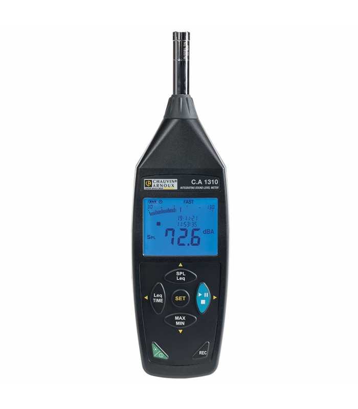 Chauvin Arnoux CA 1310 [P01651030] Sound Level Meter Data Logger 30 - 130 dB 20 Hz - 8 kHz