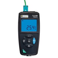 Chauvin Arnoux CA 1821 [P01654821] 1-Channel Thermometer Data Logger, -200 °C to 1372 °C Sensor Type J, K, T, N, E, R, S