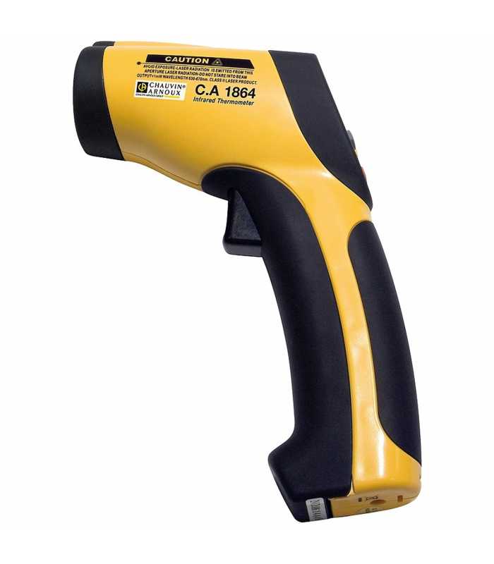 Chauvin Arnoux CA 1864 [P01651813] Infrared Thermometer, – 50 °C to + 1,000 °C