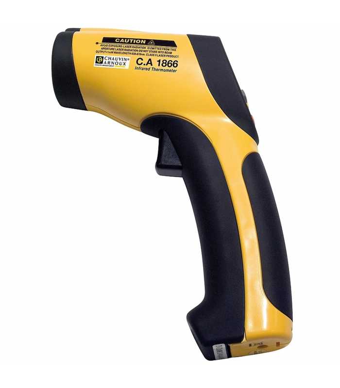 Chauvin Arnoux CA 1866 [P01651814] Infrared Thermometer, – 50 °C to + 1,000 °C