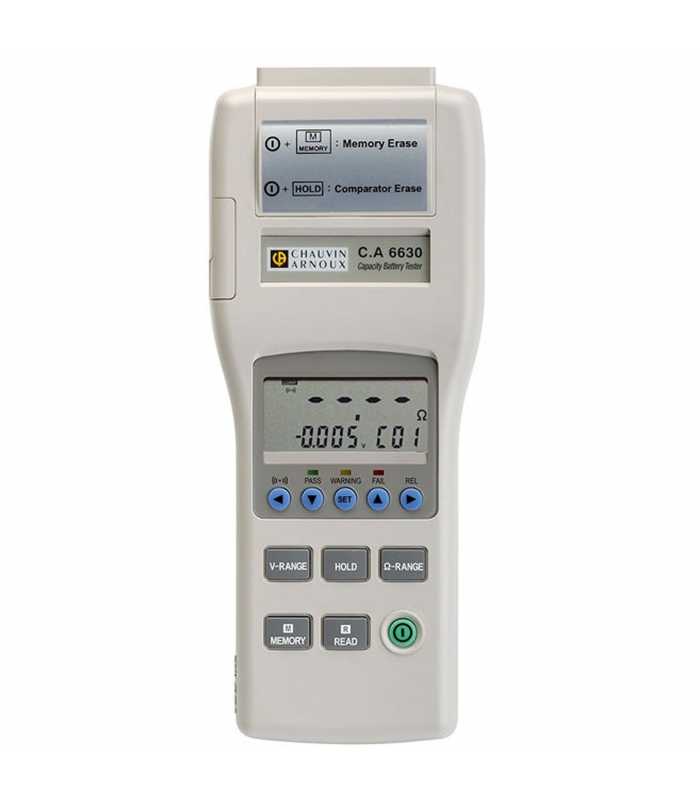 Chauvin Arnoux CA6630 [P01191303] Battery Capacity Tester