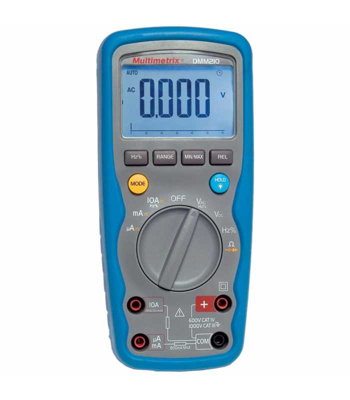 Chauvin Arnoux Multimetrix DMM 210 [P06231410] 1000 V AC Handheld Digital Multimeter