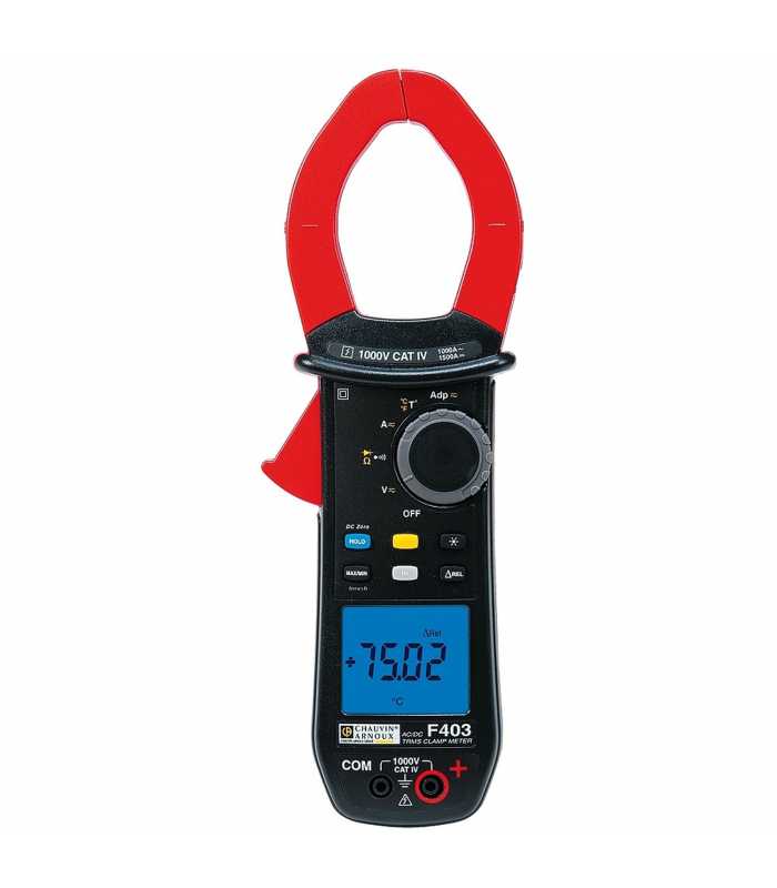 Chauvin Arnoux F403 [P01120943] 1000V TRMS AC/DC Clamp Meter