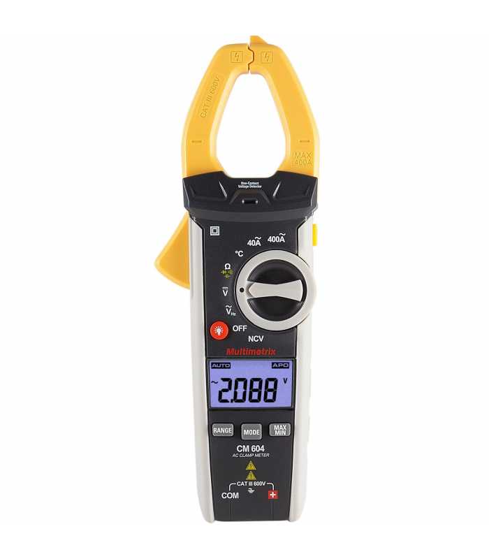 Chauvin Arnoux CM604 [P06232009Z] 400A AC Leak Current Clamp Multimeter