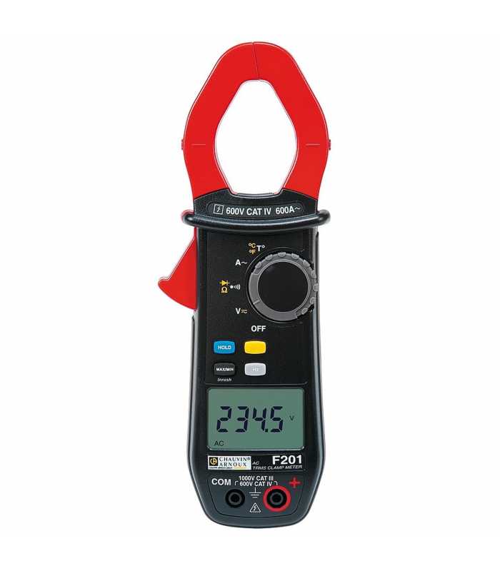 Chauvin Arnoux F201 [P01120921] 1000V AC/DC TRMS Clamp Meter