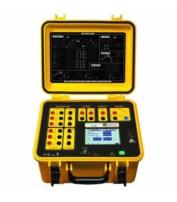 Chauvin Arnoux FTV500 [P01129600] Solar PV Multifunction Tester and I-V Curve Tracer