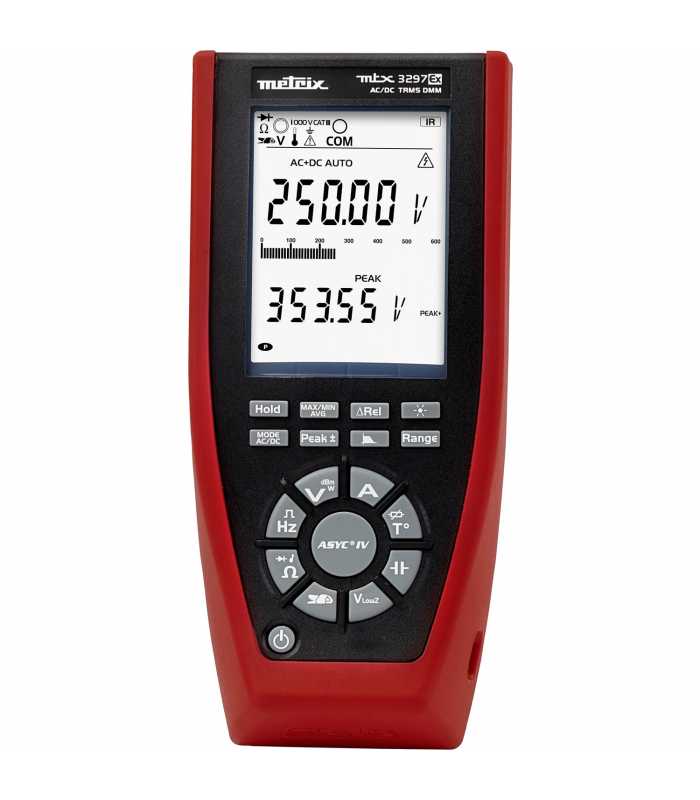 Chauvin Arnoux MTX 3297EX [MTX3297EX] 20A AC/DC Metrix Intrinsically Safe ATEX Digital Multimeter