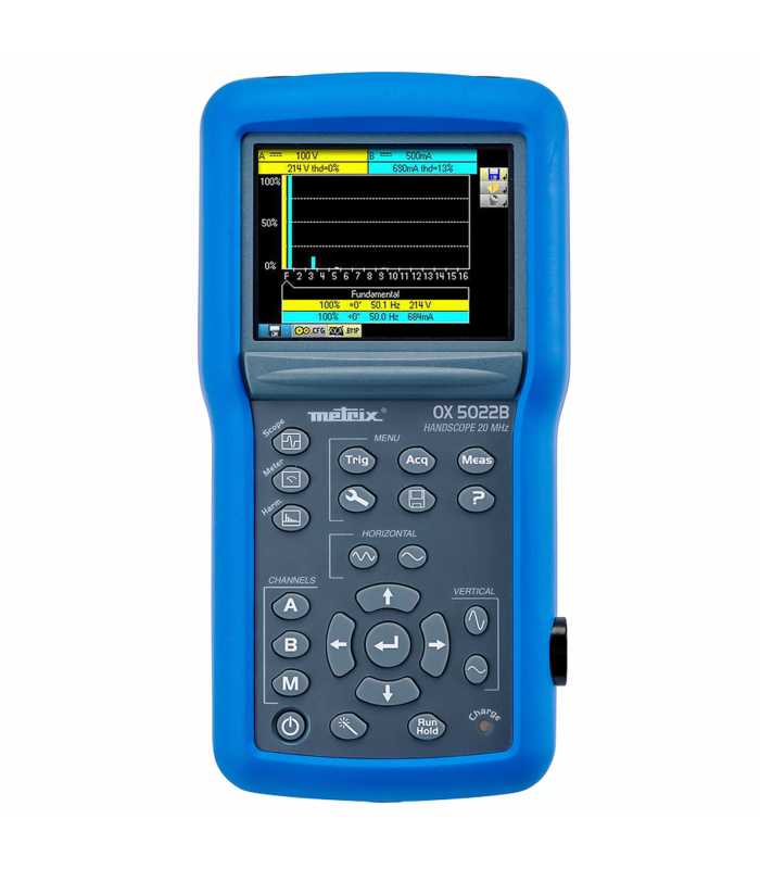 Chauvin Arnoux OX5022B 2-Channels Analog, 20MHz Metrix Portable Oscilloscope