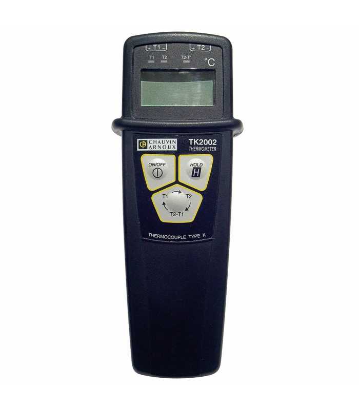 Chauvin Arnoux TK 2002 [P01653110] 2-Input Thermometer Data Logger, -50 °C to 1000 °C Sensor Type K