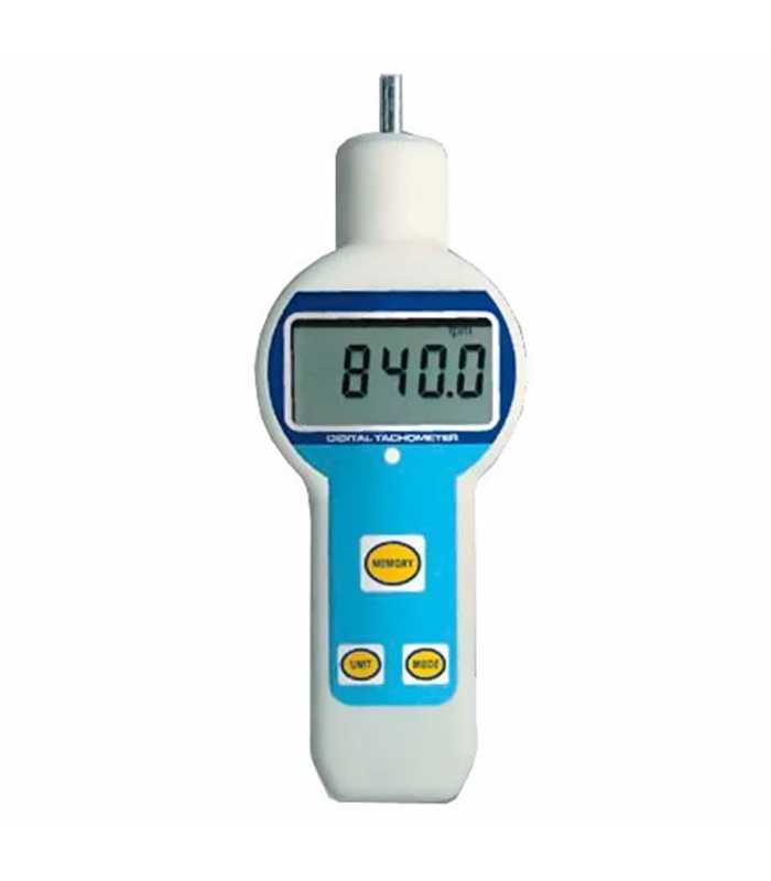 Checkline Hoto EHT-600 [EHT-600] Digital Tachometer Length Meter Complete Kit, Measuring Range: Contact - 0.10 - 25,000 rpm