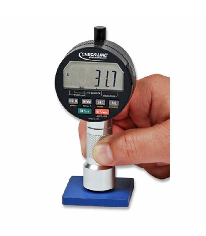 Checkline DD-100 [DD-100-A] Type A Digital Durometer for Soft Rubber, Plastics and Elastomers