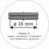 Checkline DM-820 Analog Metric Dial Thickness Gauge