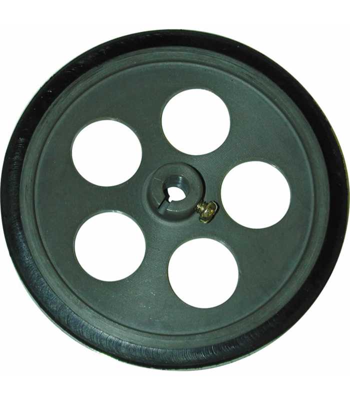 [DT12] 12 Inch Circumference Tachometer wheel, 7mm shaft (FPM-12)