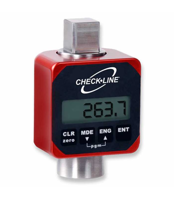 Checkline AWS ILTT [ILTT-6000F] Inline Torque Tester, 600 - 6000 Lb-Ft, 1 1/2" Sq. Dr.