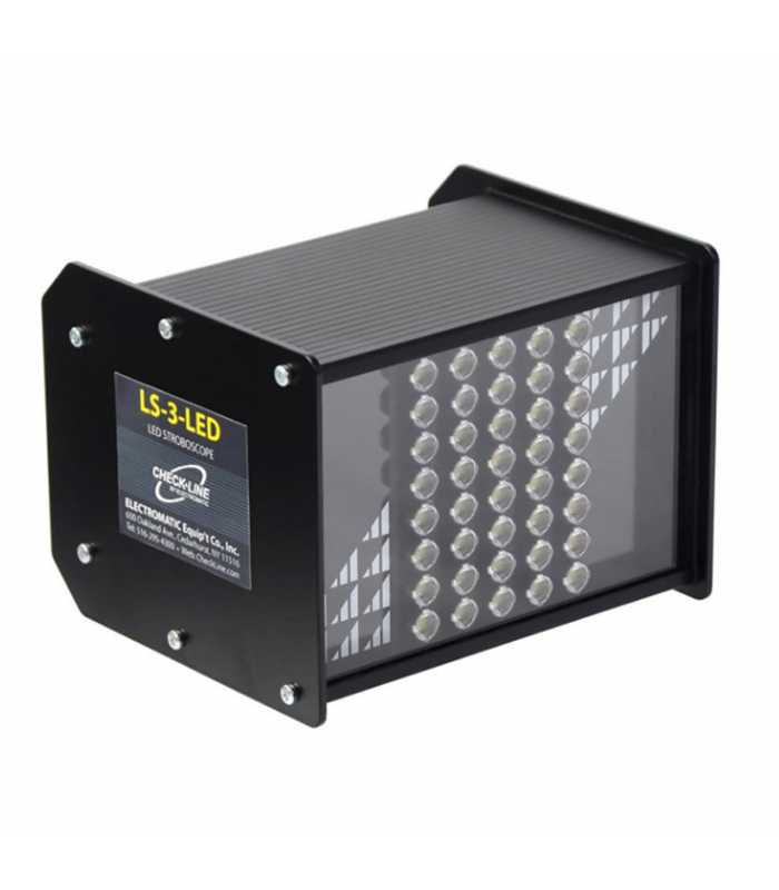 Checkline LS3LED Compact LED Inspection Stroboscope With Built-In Controller And AC Power Adapter