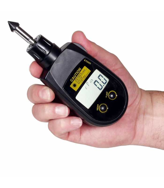 Checkline PLT-5000 Combination Contact and Non-Contact Laser Tachometer