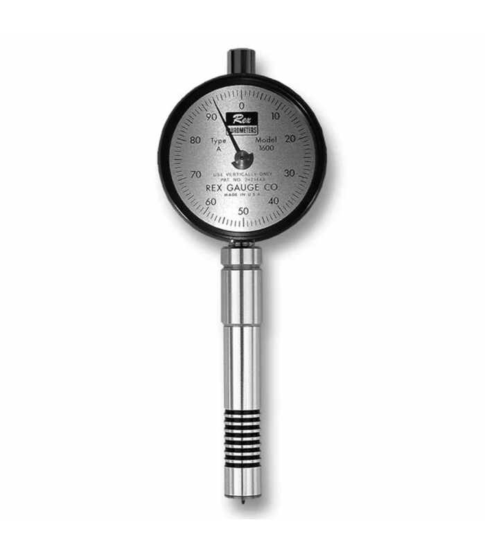 Checkline RX-1600 [RX-1600-B] Type B Dial Durometer For Harder Elastomers And Plastics. Use Above 93 A Scale
